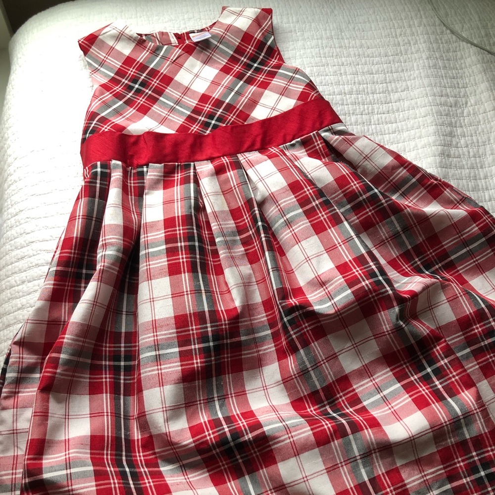 Plaid Christmas dress